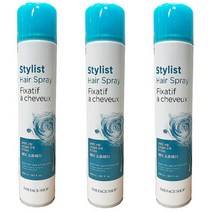 더페이스샵 스타일리스트 헤어 스프레이 300ml x 3개, 상세페이지 참조