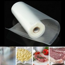 12Cm 15Cm 20Cm 25Cm 28Cm Textured Vacuum Food Sealer Vac Bags Rolls Food Storage 12Cm 15Cm 20Cm 25Cm, 25x500cm_2 롤 = 10 미터