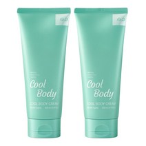 [핏디] 쿨바디 크림 200ml 바디보습 셀룰라이트 슬림핏 멀티 바디크림 워터젤, 2개