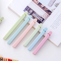 다용도 밀봉 봉투클립 5P(대형), 블루