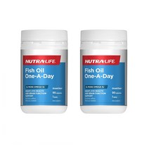 Nutralife Fish Oil One-A-Day Triple Strength 뉴트라라이프 피쉬오일 원어데이 90정 2개