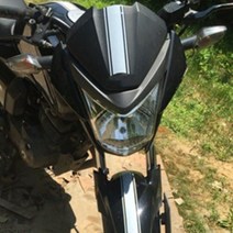 오토바이 포인트 삼선 시트지 바이크 데칼 랩핑 스티커, 레드