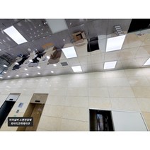 천장마감재 SMC 대체용 하이엔드 미러 스텐 천장재 (사우나 실내 외부 필로티 주차장), 미러블랙, 300X600