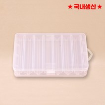 국내생산 해호 에기 케이스 14구 양면형 루어 태클박스 미노우 낚시, 2개