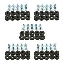 Royalways 혼다 야마하 스즈키 가와사키 페어링 용 50x 오토바이 고무 그로밋 볼트, 1개