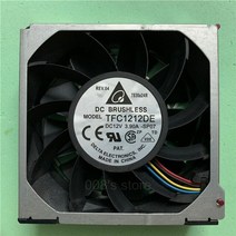 자동차 미션오일쿨러 미션쿨러 hp proliant dl585 g2 케이스용 쿨러 팬 tfc1212de pwm 12012038mm 12v 3.9a 4800rpm 190cfm, 팬과 덮개