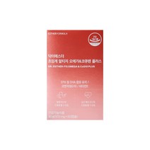 여에스더 닥터에스더 에스더포뮬러 저온 초임계 알티지 오메가3 코큐텐 혈압 낮추는 감소 영양제 항산화 건강기능식품 여예스더 여예스다 여에스터, 1개, 1개