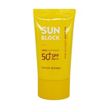 네이처리퍼블릭 NATURE REPUBLIC 캘리포니아 알로에 데일리 선블럭 SPF50+PA++++ 57ml