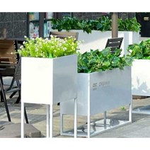야외화분 카페화단 테라스꾸미기 플랜트박스 사무실, 60x30x80cm