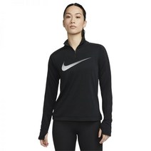나이키코리아 나이키 드라이 핏 스우시 여성 우먼스 쿼터집 긴팔 러닝 미드 레이어 DX0953010