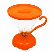 누보 실용적인 오렌지 오토 드리퍼 350ml(2∼3인용) 1P, 단일속성