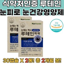 식약처확인 루테인 나이아신 운전영양제 눈영양제 2통 비문증영양제 눈관리 눈영양제루테인 눈피로푸는법 지아잔틴루테인 눈건강영양제 근시영양제 나이아신 눈건강영양제 비문증검사 눈비문증