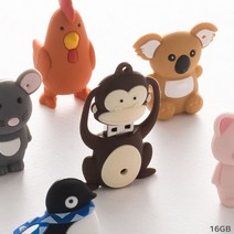 귀여운 캐릭터 USB 메모리 예쁜 유에스비 16 기가 GB, 닭, 본상품선택