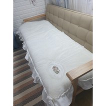 안나홈 자수밍크 극세사 소파패드 3인/4인(사이즈주문제작)
