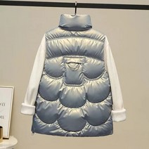 패딩 조끼 경량 반팔 뽀글이 크롭 유니클로경량 유니클로 허리스트링 발열 숏 가을 151