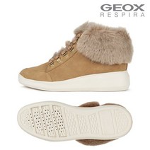 제옥스 GEOX 정품 여성 New 20 F W 컴포트 앵클 퍼 부츠 루비디아 W1B4APC0W53 겨자