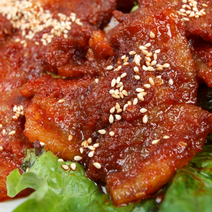 [딜]농부 추장 돈불고기500g 외 돼지 갈비찜 불삼, 농부 멍석말이 돈구이 750g (2대)