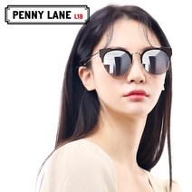 PENNY LANE 페니레인선글라스 Elegance 엘레강스 패피선글라스 하금테선글라스 미러 투명테 남녀공용 면세점상품 5종