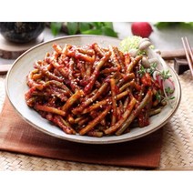 할인행사 반찬단지 마늘쫑무침 1kg 1+1(2개)(운영푸드)