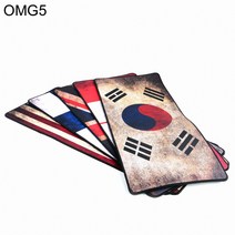 G-TRACTER 빈티지 OMG5 와이드 국기 장패드, 미국, 1개