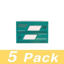 Groovy Goods Soap Free 다목적 세정제 레몬그라스 Seifenfreier Fester 60G 5개