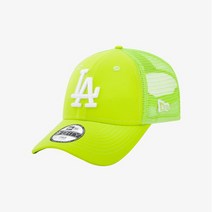 [AK PLAZA] [뉴에라키즈] MLB 까르비코 LA 다저스 메시 볼캡 그린 (12509513)