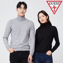[국내 매장판] 게스 진 유니 베이직 터틀넥 스웨터 MM4S9470 337299