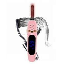 해외 USB 충전식 전기 가열 속눈썹 컬러 빠른 가열 내추럴 아이래시 오래 지속되는 메이크업226359, 분홍색