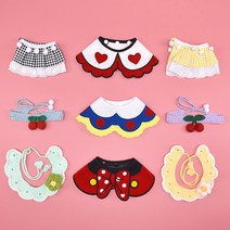 크림펫 강아지 케이프 고양이 넥카라 스카프 50종 반다나 빕, 4-7. 꼬꼬_ M_ 블랙, 1개