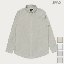 스파오 스트라이프 옥스포드 셔츠 SPYS911C02