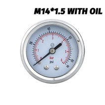 휠캡 tpms 젠더 자동차 휠 프로텍터 락볼트 Y50z 축 수압 게이지 스테인레스 스틸 쉘 스레드 연결 휴대용 진공 압력, 0-6Mpa+04