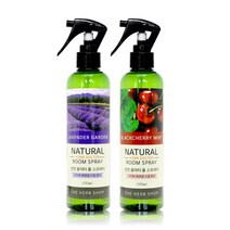 [더허브] 천연 홈닥터 룸 스프레이 250ml 6종향, 블랙체리민트