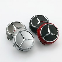 벤츠 AMG 돌출 순정타입 휠캡 휠커버 75mm GLS CLS, 8. 돌출형 레드