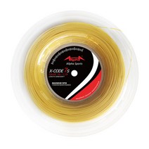 테니스 스트링 alu 릴 200m10m 폴리에스터 엠보싱 테니스 트레이닝 머신 111, 금