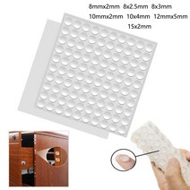 문 손잡이 범퍼 도어스토퍼30/40/50/60/100PCS 자기 접착제 실리콘 고무 댐퍼 버퍼 캐비닛 범퍼 가구 패드, 07 10x4mm(50pcs)