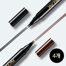 유니픽쳐 타투 3도트 쌩얼 아이라이너, 블랙, 4개