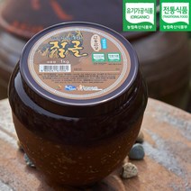 절골 국내산 유기농 재래식 전통된장 2년 발효 숙성 짜지않은 아기된장 맛있는 시골 된장찌개 쌈장대용, 페트, 1kg, 1개