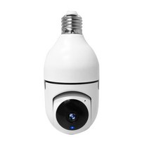 전구형 무선 CCTV 간편 설치 360도 회전 매장 사무실 창고 실외 홈캠 베이캠, 적외선야시 + 32GB + 5MP + 3.6mm
