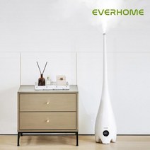 통세척 굴뚝가습기 EV-HU6000/초음파가습기/상부급수/디지털/자동습도조절, 에버홈 굴뚝가습기EV-HU6000