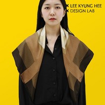 ⊙♭한정판매◎ 90 롱 라피네 브라운 가을 실크스카프 숄 모던 여 (fD*r†)