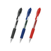 파이롯트 G-2 노크식 볼펜 0.5mm, BL-G2-5-B블랙