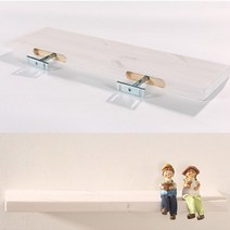 무지주 벽선반 150mm x 600mm, 05화이트워시