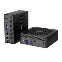 팬리스 미니 PC 12세대 인텔 앨더 레이크-N100 최대 3.4GHz TDP 6W 듀얼 이더넷 데스크탑 컴퓨터 윈도우 11 프로 16GB DDR4 RAM 512GB NVMe, N100 16GB+512GB, N100 16GB+512GB