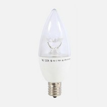 LED 5W 촛대구 (E14/E17), 리치몰 1, 리치몰 E17_전구색(노란빛)