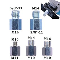 코너드릴 무선 충전 임팩트 전동 틈새 m14 m10 또는 m14 58-11 또는 58-11 어댑터 다른 스레드 다이아몬드 코어 비트 드릴 그라인더 커터 앵글 그라인더 용, m14 변경 m10