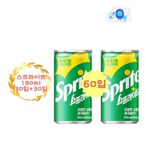 당장사자몰 스프라이트 190ml 30+30 60캔
