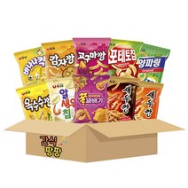 으쓱몰 농심 봉지과자 선물세트 10종 새우깡 매운새우깡 바나나킥 꿀꽈배기 감자깡 고구마깡 양파링 알새우칩 [1호:먹태깡 오징어집][2호:포스틱 자갈치][3호:포테토칩 옥수수깡], 1세트, 3호