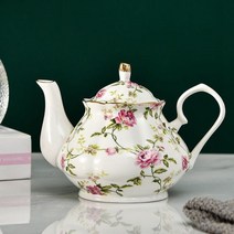 홈베이킹 다기세트 일본그릇 커피잔세트 중국찻잔 다도세트 차다기 세라믹 차 주전자 세트, 400ml, 등나무