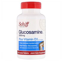 Schiff Glucosamine Plus Vitamin 쉬프 글루코사민 플러스 비타민D3 2000mg 150정 2팩