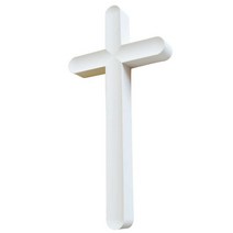 벽걸이 십자가 북유럽 거실 침실 모던한 장식 현관, 하얀색